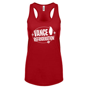 Vance Refrigeration Womens Racerback Tank Top