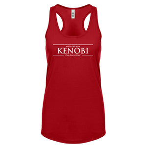 Racerback Vote Kenobi Womens Tank Top
