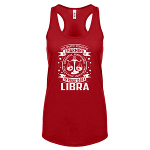 Racerback Libra Astrology Zodiac Sign Womens Tank Top