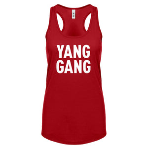 Yang Gang Womens Racerback Tank Top