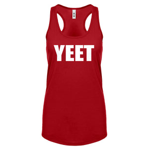 YEET! Womens Racerback Tank Top
