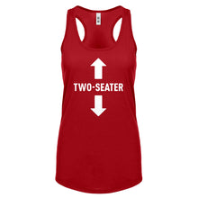 Two Seater Womens Racerback Tank Top