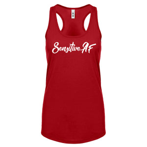 Racerback Sensitive AF Womens Tank Top