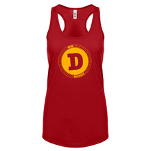 DOGECOIN Womens Racerback Tank Top