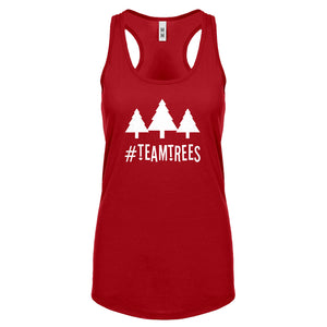 TEAM TREES Womens Racerback Tank Top