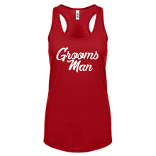 Racerback Groomsman Womens Tank Top