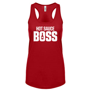 Hot Sauce Boss Womens Racerback Tank Top