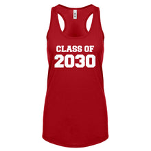 Class of 2030 Womens Racerback Tank Top