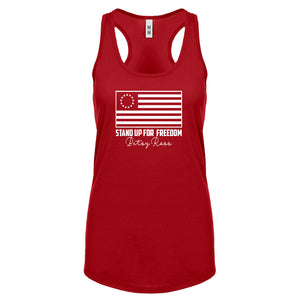 Betsy Ross Womens Racerback Tank Top