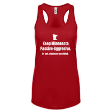 Racerback Minnesota Womens Tank Top