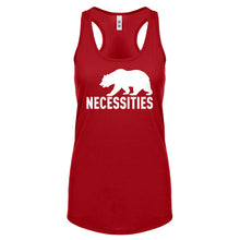 Racerback Bear Necessities Womens Tank Top