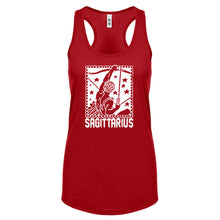 Racerback Sagittarius Zodiac Astrology Womens Tank Top