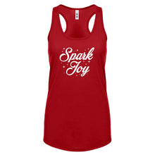 Spark Joy Womens Racerback Tank Top