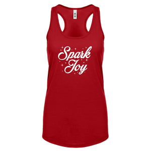 Spark Joy Womens Racerback Tank Top