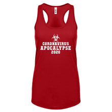 Coronavirus Apocalypse 2020 Womens Racerback Tank Top