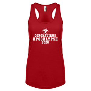 Coronavirus Apocalypse 2020 Womens Racerback Tank Top