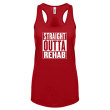 Racerback Straight Outta Rehab Womens Tank Top