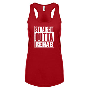Racerback Straight Outta Rehab Womens Tank Top