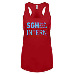 Racerback Intern Seattle Grace Hospital Womens Tank Top