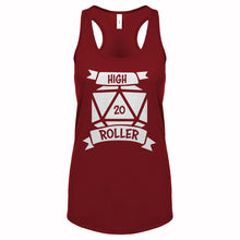 High Roller Womens Racerback Tank Top