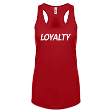 Loyalty Womens Racerback Tank Top