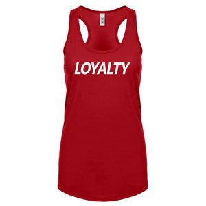 Loyalty Womens Racerback Tank Top
