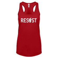 Racerback Resist Finger Womens Tank Top
