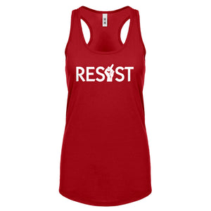 Racerback Resist Finger Womens Tank Top