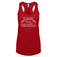 Racerback Tacos and Tequila Womens Tank Top