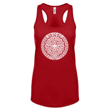 Racerback Mayan Calendar Womens Tank Top