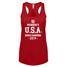 World Soccer Champs 2019 Womens Racerback Tank Top