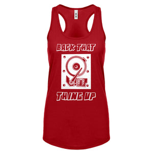 Racerback Back that Thing Up Womens Tank Top