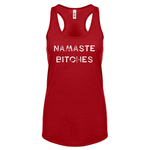 Racerback Namaste Bitches Womens Tank Top