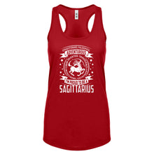 Sagittarius Astrology Zodiac Sign Womens Racerback Tank Top