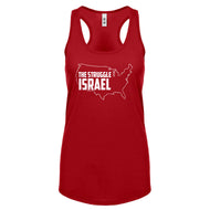 Racerback The Struggle Israel Womens Tank Top