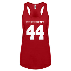 Racerback President 44 Womens Tank Top