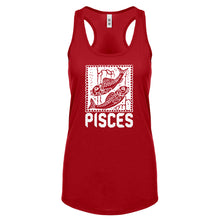Racerback Pisces Zodiac Astrology Womens Tank Top