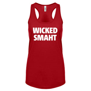 Wicked Smaht Womens Racerback Tank Top