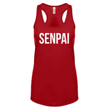 Racerback Senpai Womens Tank Top