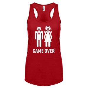 Game Over Womens Racerback Tank Top