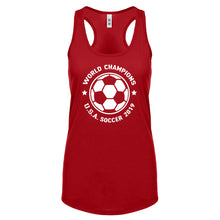 Women's World Cup Champions Womens Racerback Tank Top