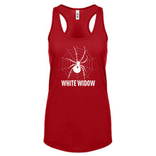 Racerback White Widow Womens Tank Top