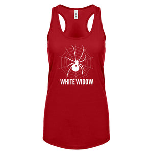 Racerback White Widow Womens Tank Top