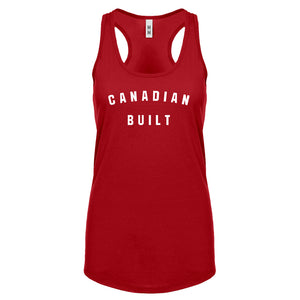 Canadian Built Womens Racerback Tank Top