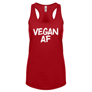 Racerback VEGAN AF Womens Tank Top