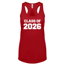 Class of 2026 Womens Racerback Tank Top