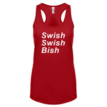 Racerback Swish Swish Bish Womens Tank Top