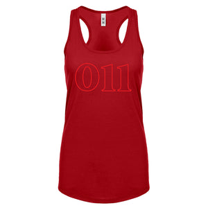 Racerback Eleven Womens Tank Top