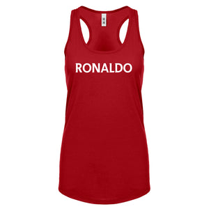 Racerback RONALDO Womens Tank Top