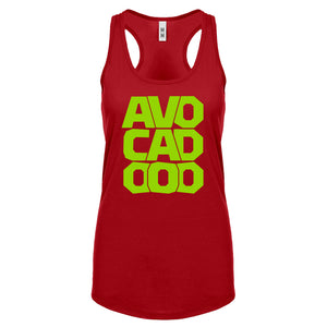 Racerback Avocado Womens Tank Top